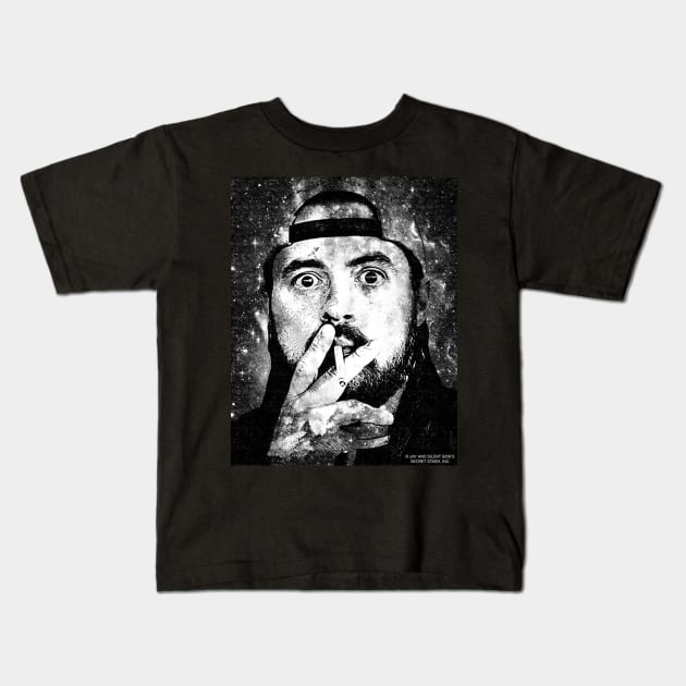 Silent Bob Kids T-Shirt by Morishasha